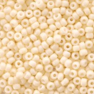 Miyuki seed beads 11/0 - Opaque dark cream 11-492